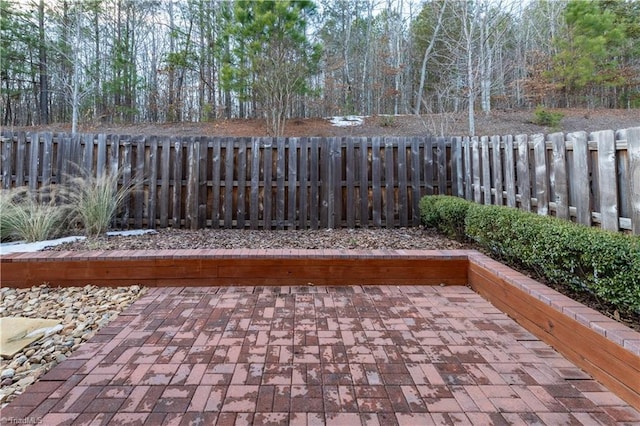 view of patio