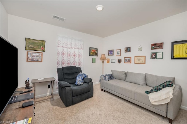 4997 Payne St, Trinity, NC 27370 - living room with carpet floors and baseboards