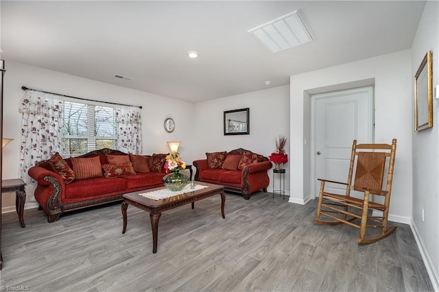4997 Payne St, Trinity, NC 27370 - living area featuring light wood finished floors and baseboards
