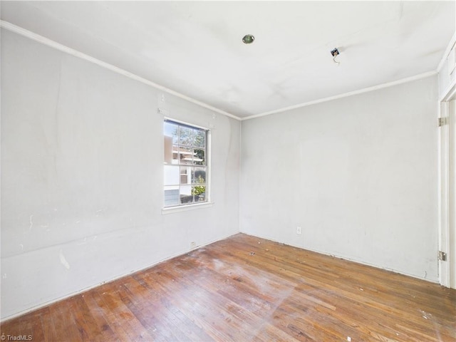 1008 E Brookline St, Winston-Salem, NC 27107 - spare room featuring ornamental molding and wood-type flooring