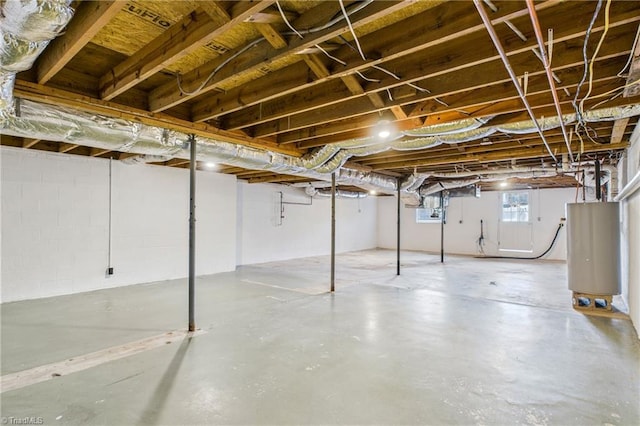 3640 Wyandotte Ave, Winston-Salem, NC 27127 - below grade area with water heater