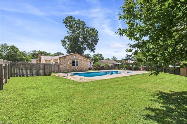 3640 Wyandotte Ave, Winston-Salem, NC 27127 - view of pool with a fenced backyard