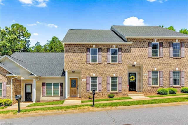 view of colonial inspired home