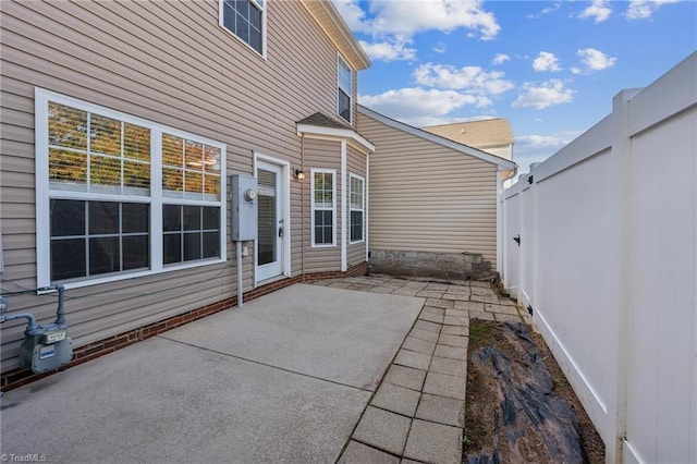 view of patio / terrace