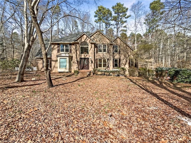 view of traditional home