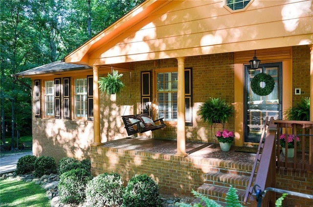 12 Echoview Cir, Lexington, NC 27292 - view of covered porch