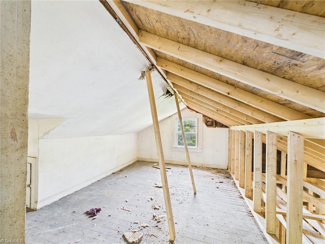 525 Chandler St, Winston-Salem, NC 27101 - view of unfinished attic