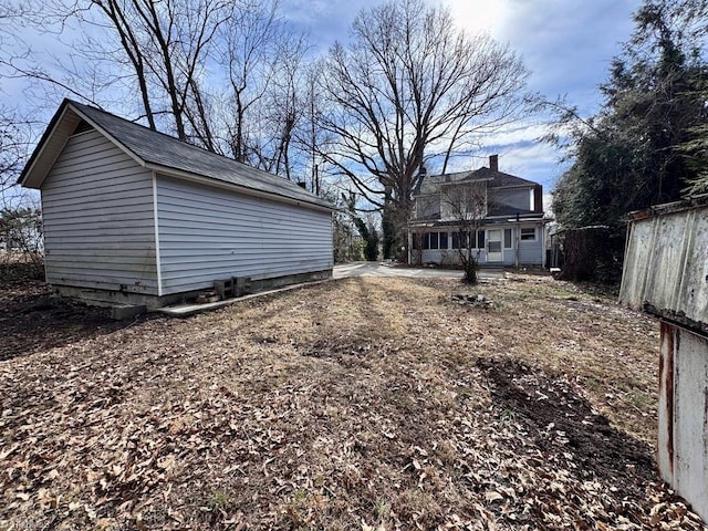 view of yard