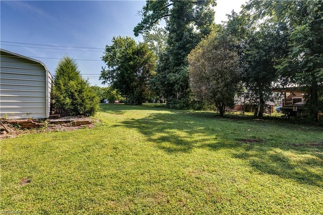 2405 Ellington St, Greensboro, NC 27403 - view of grassy yard