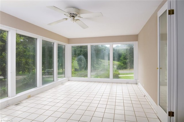 515 N Pine Valley Rd N, Winston-Salem, NC 27106 - unfurnished sunroom featuring tile patterned flooring