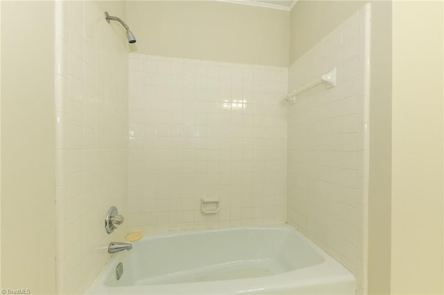 bathroom featuring bathtub / shower combination