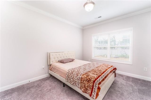 2110 Owls View Ln, Colfax, NC 27235 - carpeted bedroom with crown molding and baseboards