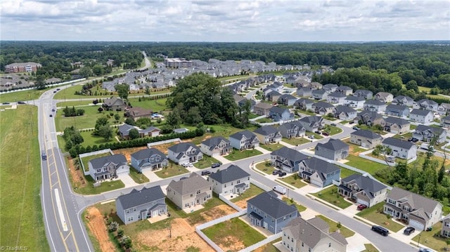 2110 Owls View Ln, Colfax, NC 27235 - aerial overview of property's location with nearby suburban area