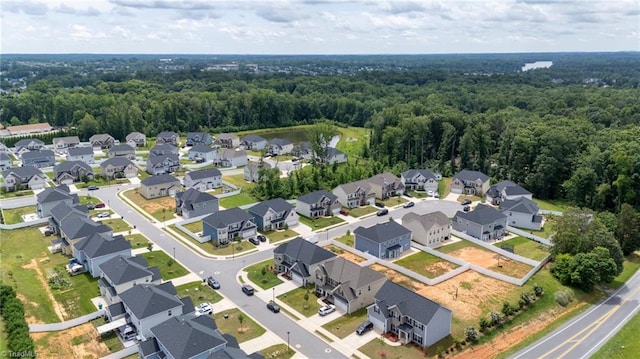 2110 Owls View Ln, Colfax, NC 27235 - view of property location featuring a heavily wooded area and nearby suburban area