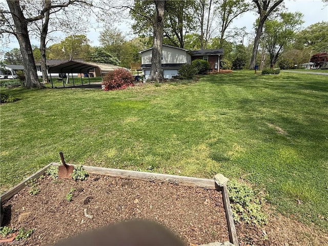 1632 Sanford Dr, Winston-Salem, NC 27105 - view of yard featuring a detached carport