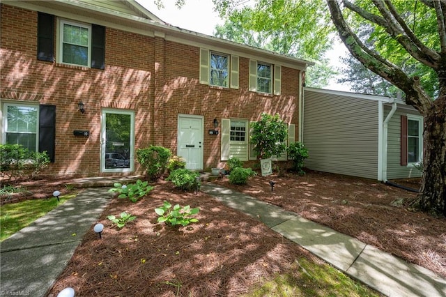 3950 Valley Ct Unit E, Winston-Salem, NC 27106 - colonial house with brick siding