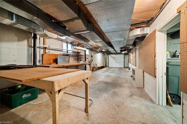 986 Avon Rd, Winston-Salem, NC 27104 - view of unfinished below grade area