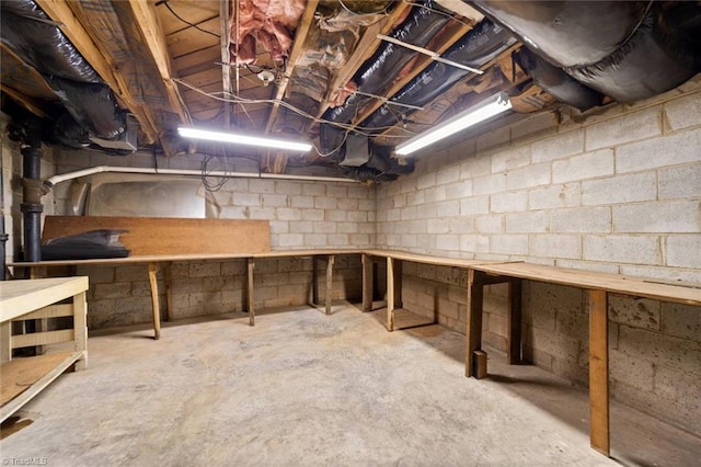 986 Avon Rd, Winston-Salem, NC 27104 - view of unfinished below grade area