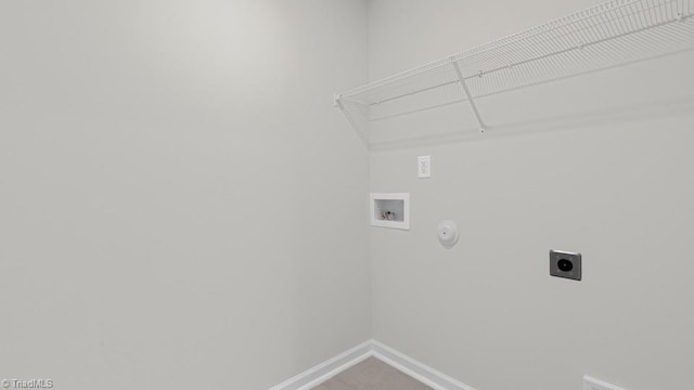 6601 Grogan Hill Rd, Whitsett, NC 27377 - laundry room with electric dryer hookup, washer hookup, and gas dryer hookup