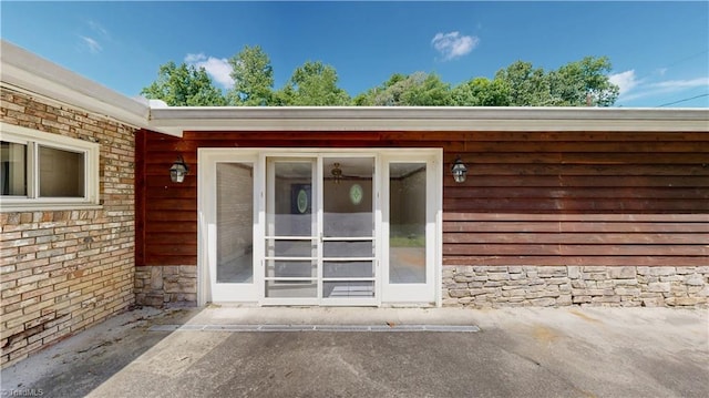 3618 Rockwood Dr, High Point, NC 27265 - entrance to property with stone siding