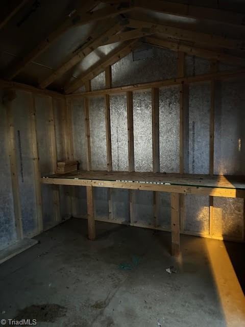 view of storage