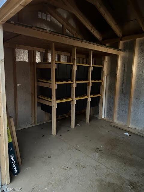 view of storage