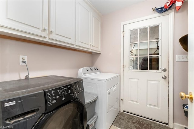 3016 Havasu Way, High Point, NC 27265 - laundry room with cabinet space and washing machine and clothes dryer