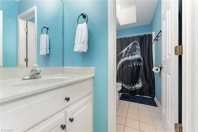3016 Havasu Way, High Point, NC 27265 - full bath featuring vanity and tile patterned floors