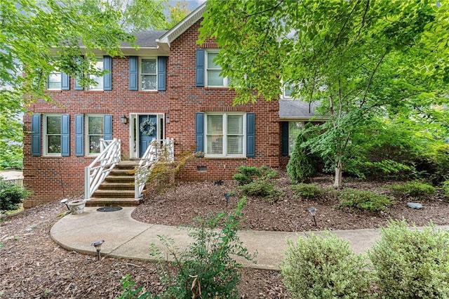 3016 Havasu Way, High Point, NC 27265 - colonial inspired home featuring brick siding