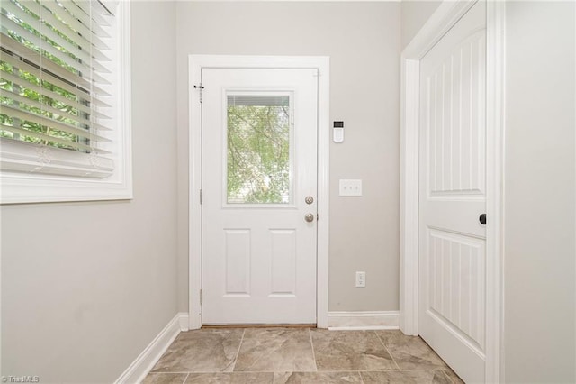 1420 Rankin Rd, Greensboro, NC 27405 - entryway featuring baseboards