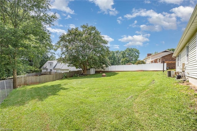 1018 Sequoia Dr, Lewisville, NC 27023 - fenced backyard featuring a shed