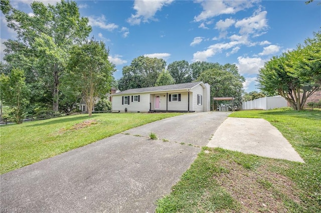 1018 Sequoia Dr, Lewisville, NC 27023 - single story home with driveway
