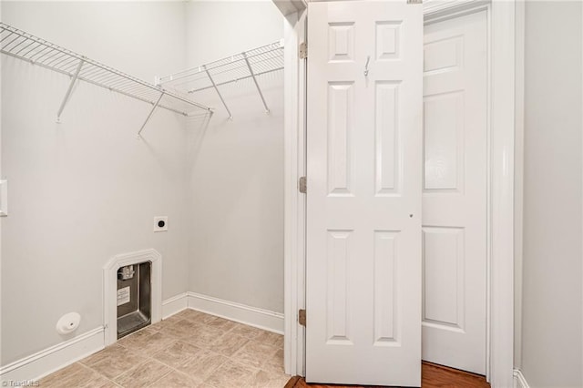5207 York Place Ct, Walkertown, NC 27051 - laundry room featuring electric dryer hookup and hookup for a gas dryer