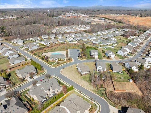 5207 York Place Ct, Walkertown, NC 27051 - aerial view of property and surrounding area featuring nearby suburban area