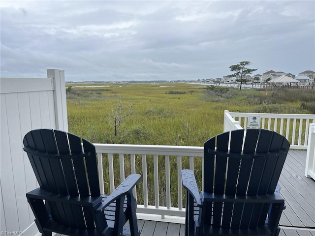 602 Fort Macon Rd, Atlantic Beach, NC 28512 - view of wooden terrace