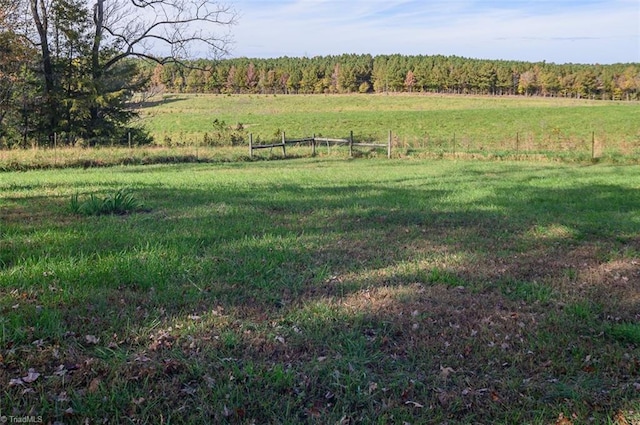 view of local wilderness featuring a rural view