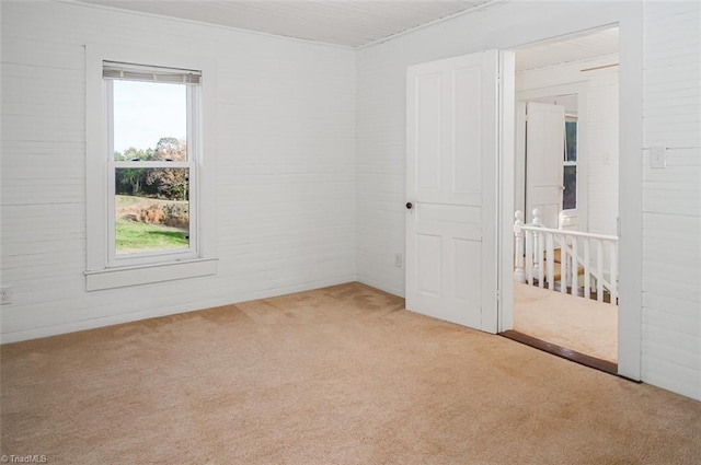 unfurnished room featuring carpet floors