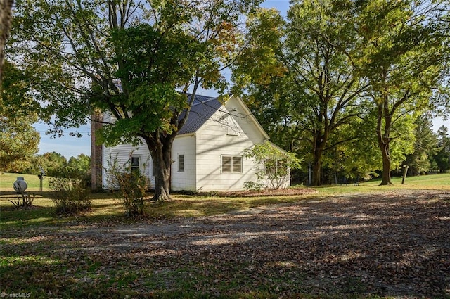 view of property exterior