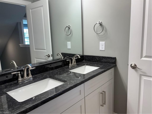 7376 Ridge Rd, Winston-Salem, NC 27107 - full bathroom featuring double vanity and a sink