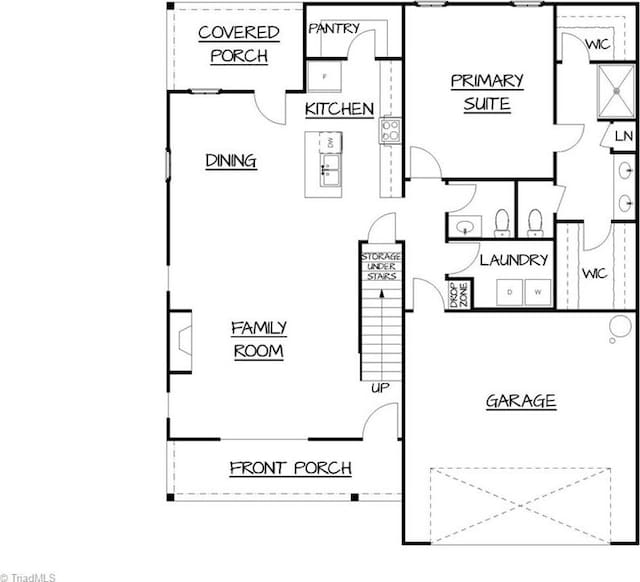 7376 Ridge Rd, Winston-Salem, NC 27107 - view of layout