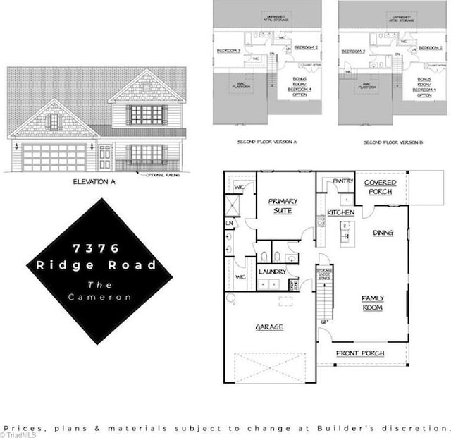 7376 Ridge Rd, Winston-Salem, NC 27107 - plan