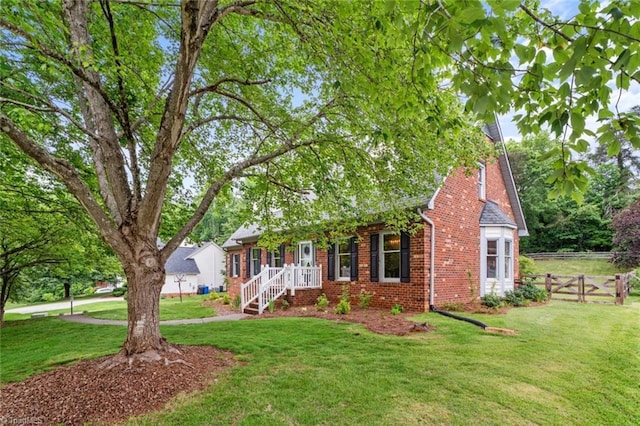 641 Doe Run Dr, Kernersville, NC 27284 - view of front of home featuring brick siding