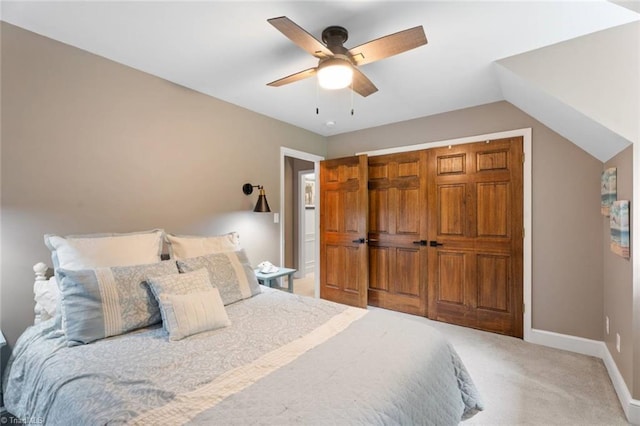 641 Doe Run Dr, Kernersville, NC 27284 - carpeted bedroom with baseboards and a ceiling fan