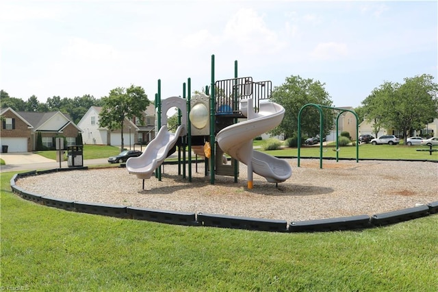 6215 Glen Way Dr, Winston-Salem, NC 27107 - community play area with a lawn