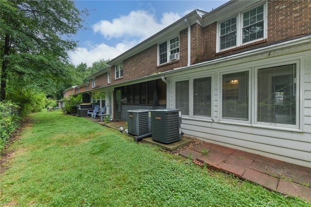 311 Salisbury St Unit 50, Kernersville, NC 27284 - view of green lawn featuring cooling unit