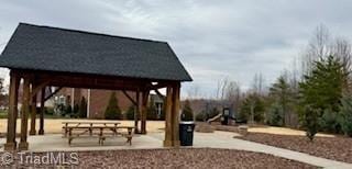 view of home's community with a gazebo