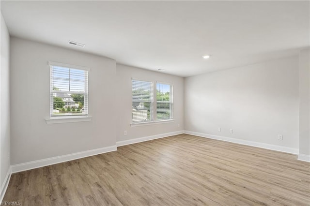 5421 High Valley Ln, Winston-Salem, NC 27104 - empty room featuring light wood-style floors and baseboards