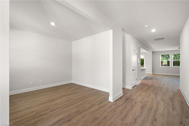 5421 High Valley Ln, Winston-Salem, NC 27104 - additional living space with wood finished floors and recessed lighting