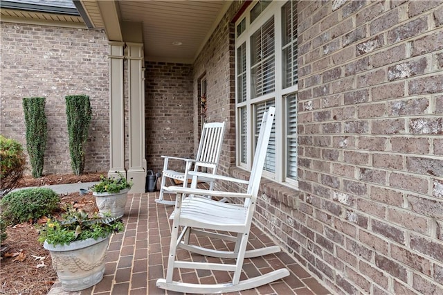 view of patio / terrace featuring a porch