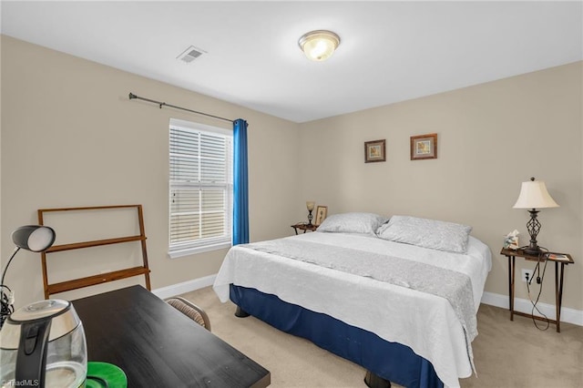 3502 Quarry Ct, High Point, NC 27265 - bedroom with light colored carpet and baseboards